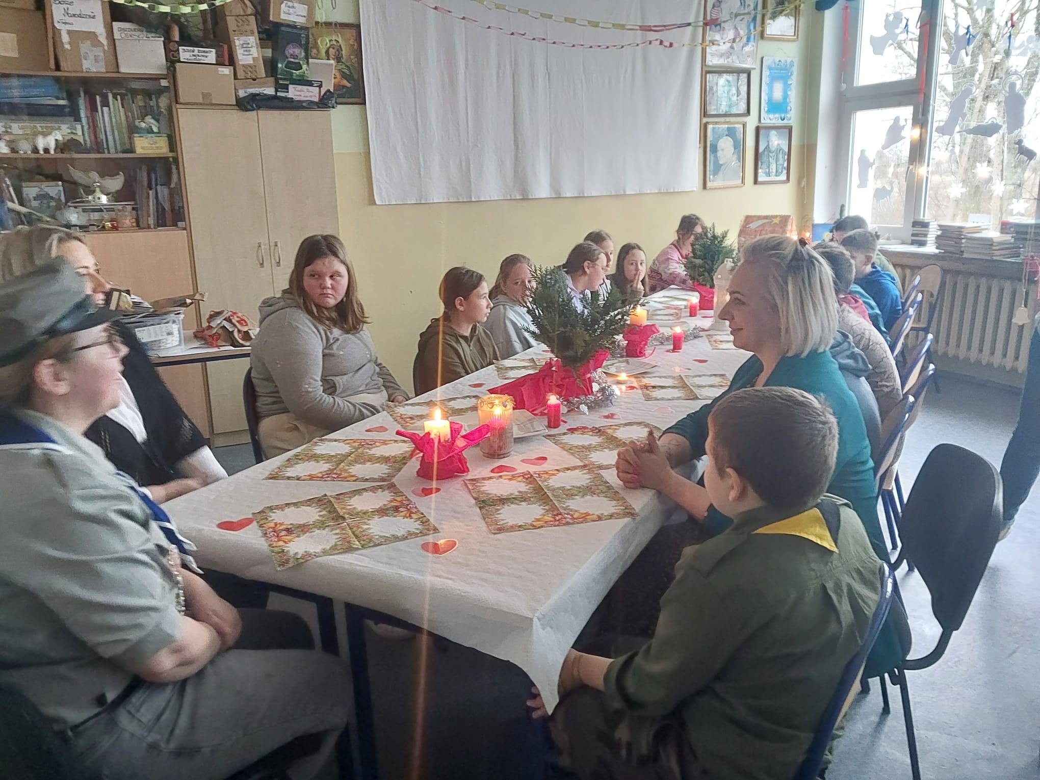 Światełko Pokoju- inicjatywa Rodziców klasy V