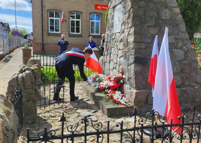 Obchodach Święta Konstytucji 3 Maja w Dygowie
