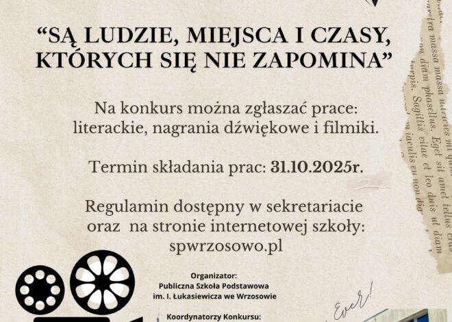 KONKURS dla uczniów i absolwentów z okazji zbliżającego się wielkimi krokami 80-lecia szkoły!