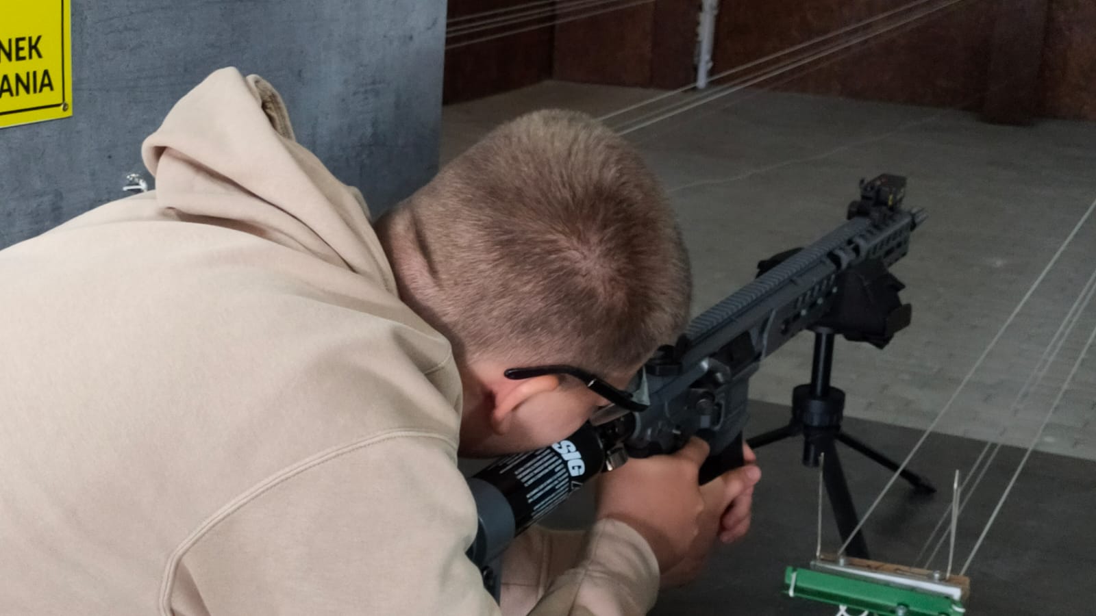Wycieczka na strzelnicę w Ustroniu Morskim