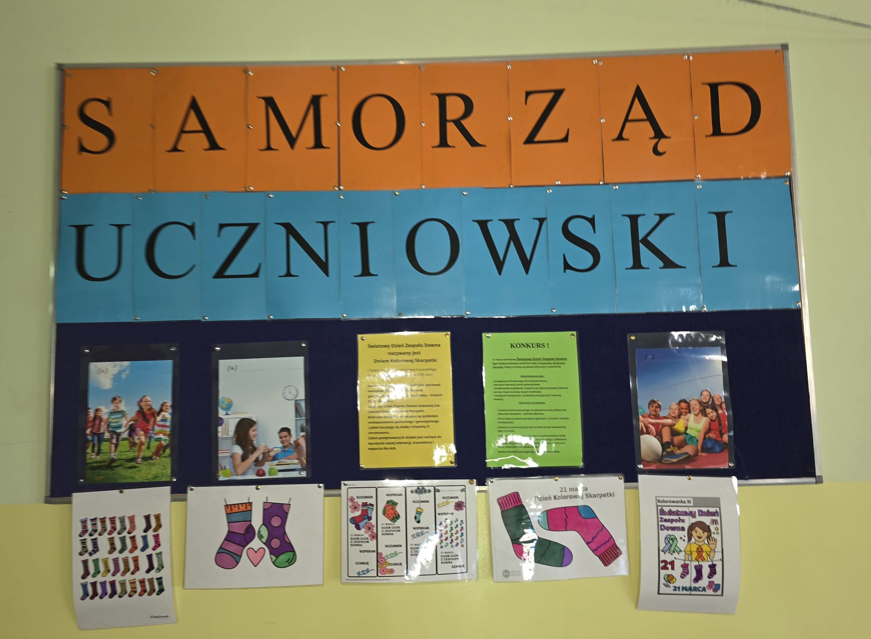 SAMORZĄD SZKOLNY OGŁASZA KONKURS !